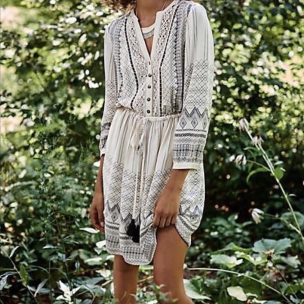Anthropologie Anthro Floreat Perrie Dress Size 6